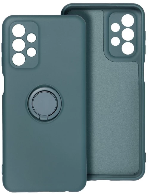Silicone Ring Case For Samsung S25 Fe Green