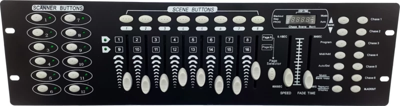 DMX 512 Light Controller