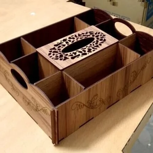 Intra απο ξύλο plywood 3mm-4mm πάχος – Ξύλινος δίσκος σνακ με χαρτομάντηλο 4mm 45x50 cm INTRAVECTRY-MY551358