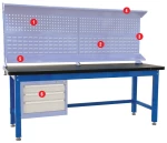 Bulle  66401  Παγκος Εργασιας 1,5M