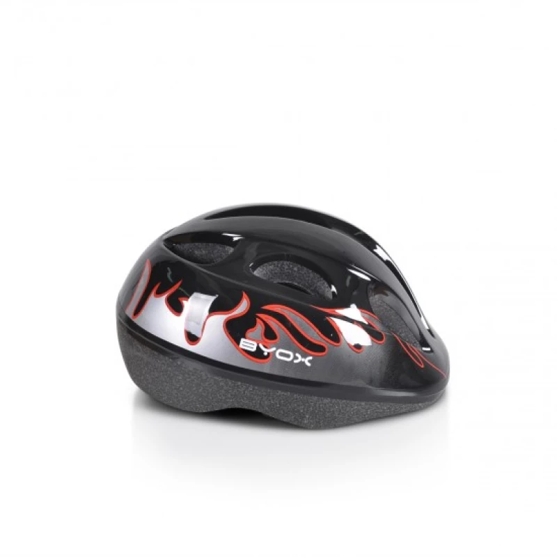 ΠΑΙΔΙΚΟ ΚΡΑΝΟΣ BYOX 48-54CM BICYCLE Y03 BLACK FIRE 3800146227470