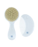 ΣΕΤ ΒΟΥΡΤΣΑ ΚΑΙ ΧΤΕΝΑ KIKKA BOO NATURAL BRISTLES SAVANNA BLUE 31303040089