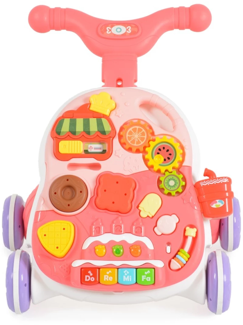 MONI TOYS ΠΕΡΠΑΤΟΥΡΑ 2 ΣΕ 1 PINK 3800146224370