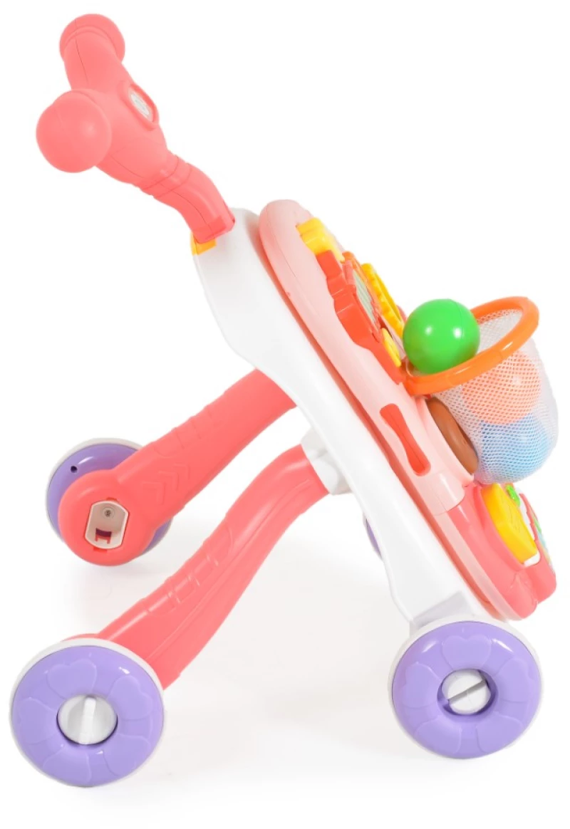 MONI TOYS ΠΕΡΠΑΤΟΥΡΑ 2 ΣΕ 1 PINK 3800146224370