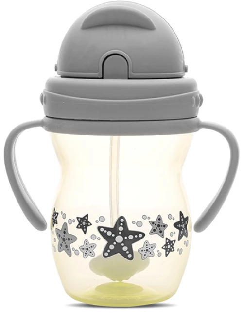 LORELLI ΚΥΠΕΛΛΟ ΜΕ ΚΑΛΑΜΑΚΙ ΚΑΙ ΛΑΒΕΣ 275ML YELLOW GREY 10230600006