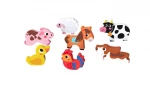 TOOKY TOY TH636 CHUNKY PUZZLE 8 PIECES FARM 6972633372905
