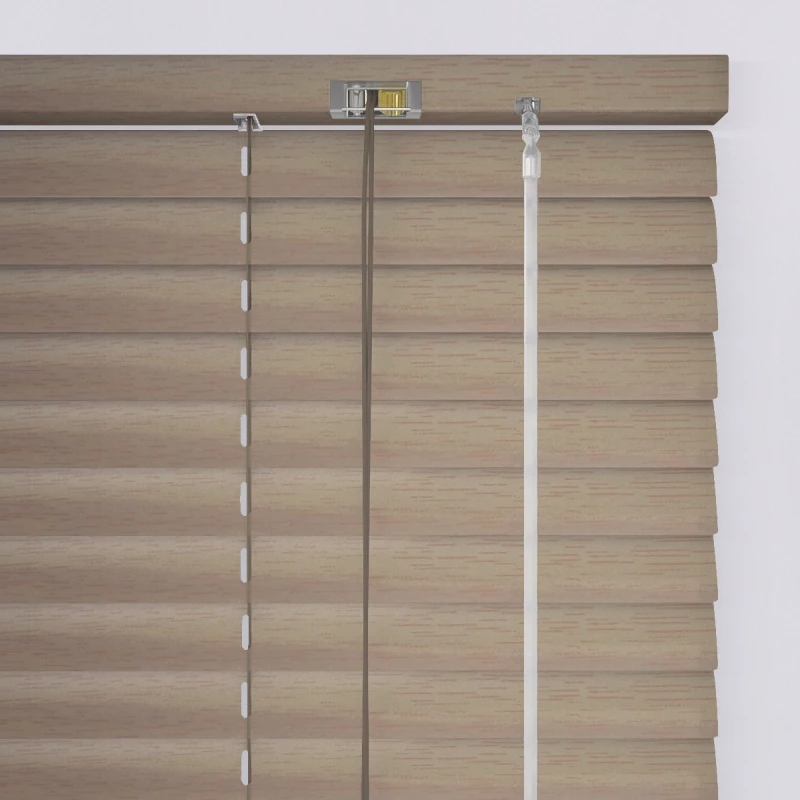 Elite Blinds - 846632 Περσίδες Αλουμινίου-Στόρια-16mm-Ανοιχτό ξύλο