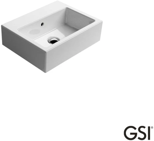 ΝΙΠΤΗΡΑΣ KUBE 45x35 (χωρίς οπή-3 προχ.) GSI WHITE