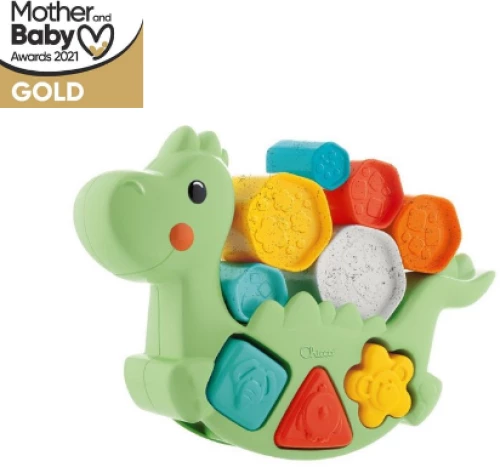 ECO+ ΣΕΙΡΑ ΔΕΙΝΟΣΑΥΡΟΣ ΙΣΟΡΡΟΠΙΑΣ ΜΕ ΚΥΛΙΝΔΡΟΥΣ CHICCO Y02-10499-10