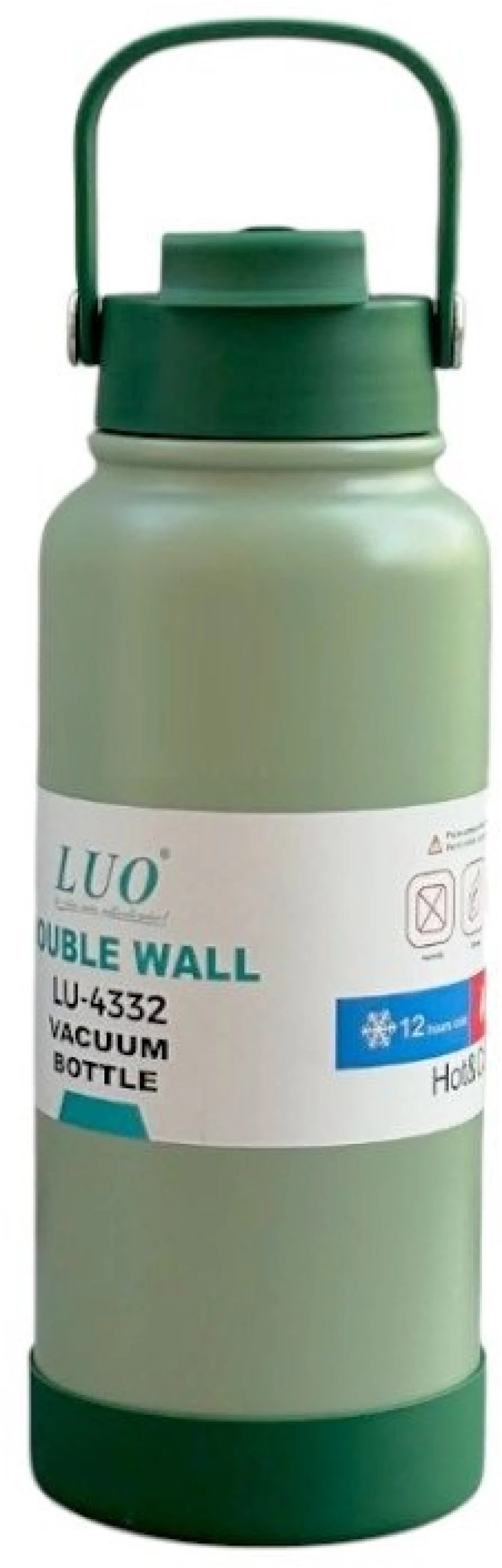 Φορητό παγούρι-θερμός - 800ml - 168445 - Green