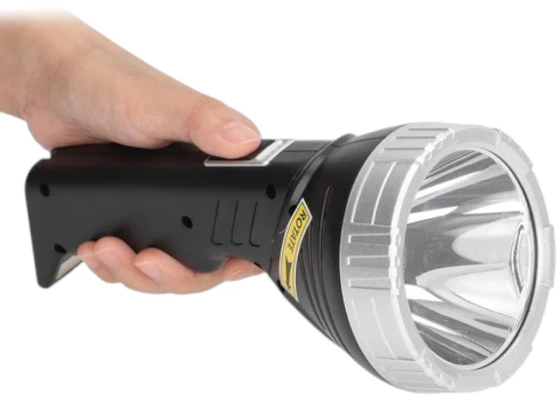 Επαναφορτιζόμενος φακός LED - 88069 - 182752 - Red/Black