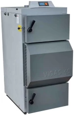 Λέβητας Ξύλου 40KW Vigas Πυρόλυσης Βασική Έκδοση