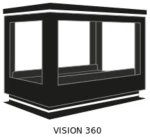 Bellido Llama Cristal 80 Vision 360  Ενεργειακό Τζάκι Ξύλου