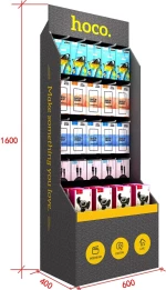 HOCO HN10 ΧΑΡΤΙΝΟ ΣΤΑΝΤ ΜΕ ΓΑΤΖΑΚΙΑ 1600 x 400 x 600