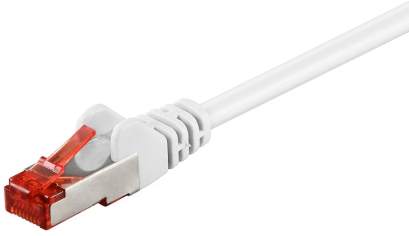 GOOBAY καλώδιο δικτύου 93509, CAT 6 S/FTP, copper, 250MHz, 5m, λευκό
