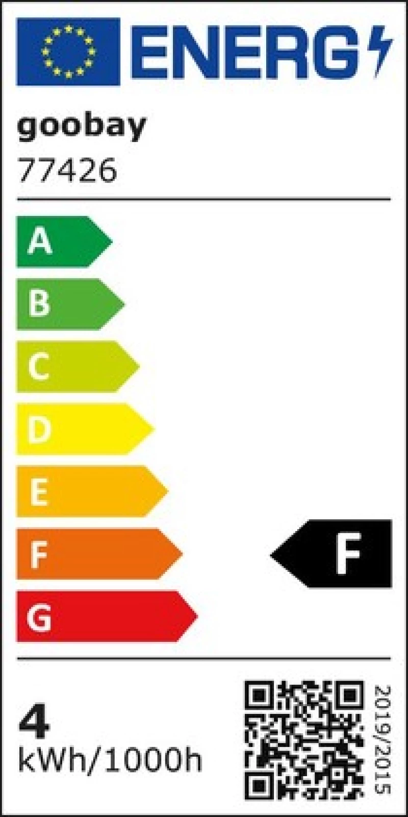 GOOBAY LED λάμπα bulb ψυγείου 77426, E14, 3.5W, 3000K, 350lm
