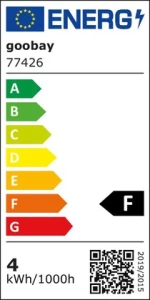 GOOBAY LED λάμπα bulb ψυγείου 77426, E14, 3.5W, 3000K, 350lm