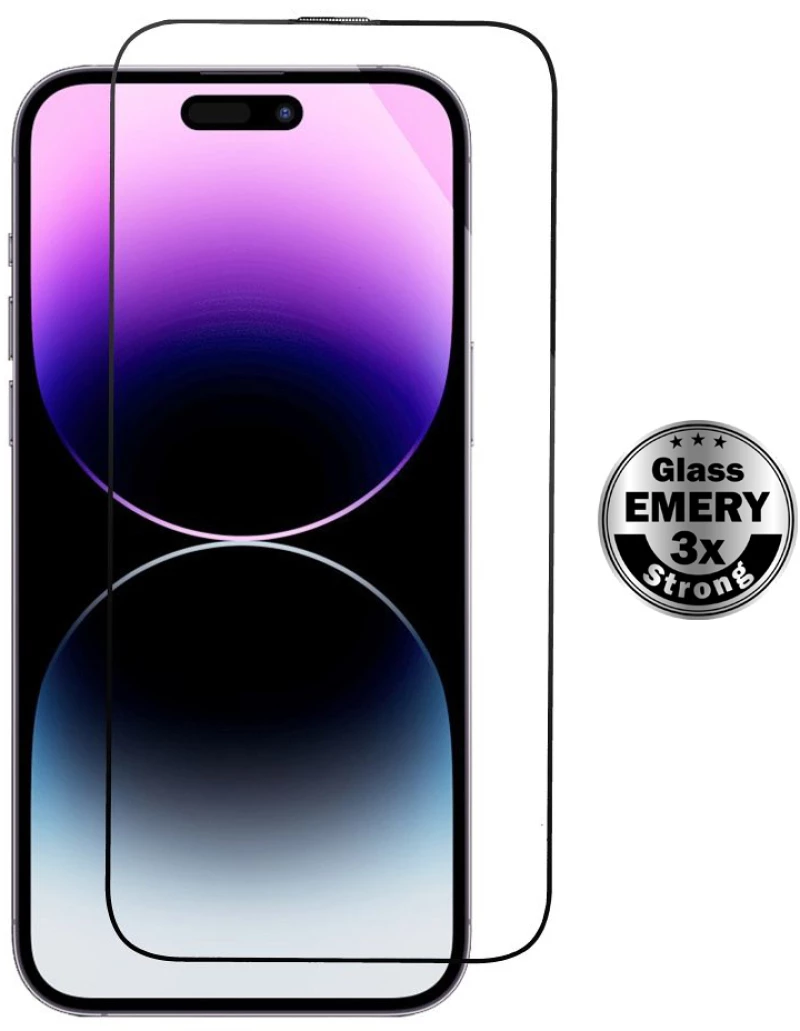 POWERTECH tempered glass Emery 5D TGC-0764 για iPhone 14 Pro Max, full glue - 5210131139936