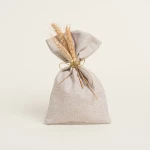 Beauty Home ΠΟΥΓΚΙ ΜΠΕΖ ΜΕ ΧΡΥΣΟ LUREX 12 x 17 cm