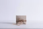 Beauty Home ΠΟΥΓΚΙ ΜΠΕΖ ΜΕ ΧΡΥΣΟ LUREX 12 x 17 cm