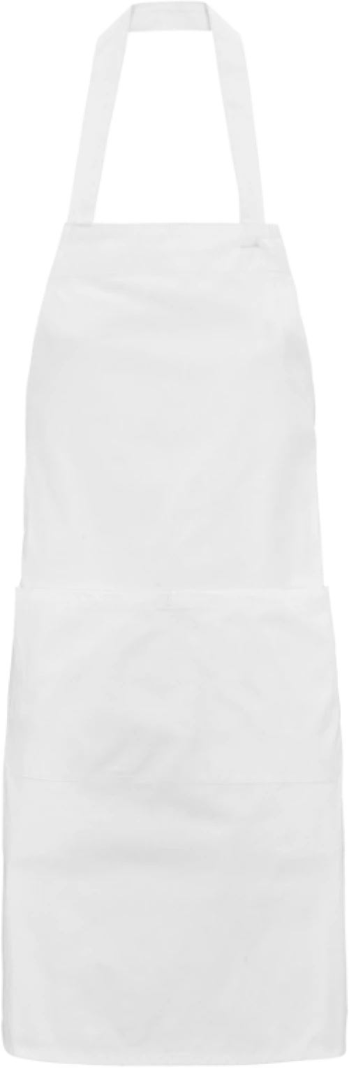 Sol's Gamma - 03569 Μακριά ποδιά με τσέπες Twill 240 - 100% Οργανικό βαμβάκι WHITE-102