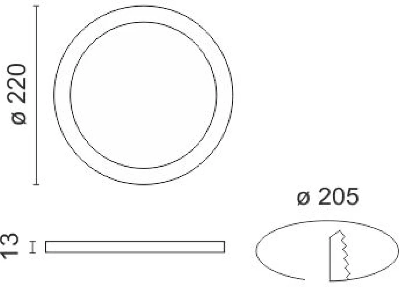 PANEL LED ΟΡΟΦΗΣ 20W CCT NEW 6028