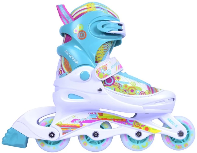 Αθλοπαιδιά 002.1084/mn Αυξομειούμενα Inline Skates (Μέντα)