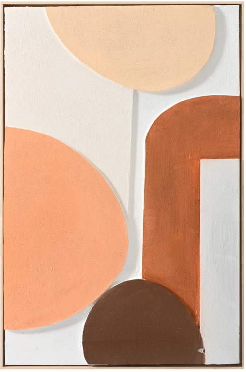 ΠΙΝΑΚΑΣ ΤΟΙΧΟΥ 3D FLUO HM4543.01 ΜΕ ΚΟΡΝΙΖΑ ΜΠΕΖ-ΧΕΙΡΟΠΟΙΗΤΑ ΣΧΕΔΙΑ 60x4,5Χ90Υεκ.