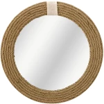 Καθρέπτης Rope pakoworld φυσικό 60x2x60εκ