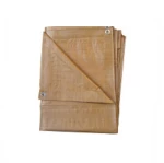 Μουσαμάδες Αδιάβροχοι με Κρίκους Μπεζ 120gr/m2 (Τapraulin) - 3x5m