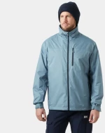 Helly Hansen Crew Hooded Pile Jacket Washed Navy Μπουφάν Ανδρικό Χειμωνιάτικο