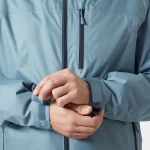 Helly Hansen Crew Hooded Pile Jacket Washed Navy Μπουφάν Ανδρικό Χειμωνιάτικο