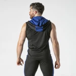 LOCKER GEAR HOODY VEST BLUE