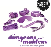 CRUSHIOUS DUNGEONS + MAIDENS BDSM KIT PURPLE