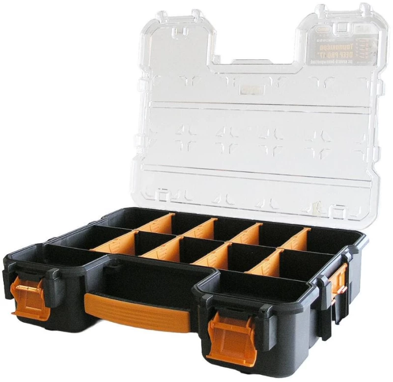 Ταμπακιέρα Εργαλείων Μαύρη 43x35x11εκ. 17" DEEP PRO (I) Mano