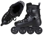 POWERSLIDE Zoom Black 80 Πατίνια - Μαύρο ΧΡΩΜΑ (Μαύρο), ΜΕΓΕΘΟΣ (41-42) 19.908442/41