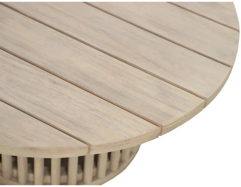 SUMATRA COFFEE TABLE ΦΥΣΙΚΟ 80x80x38cm