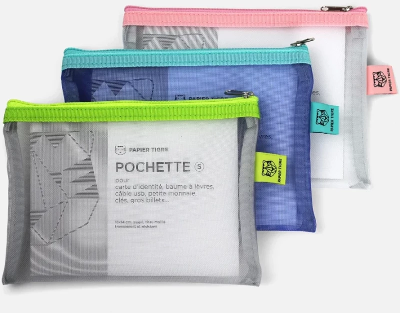 Papier Tigre – Mesh Pocket Bubblegum