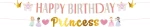 Γιρλάντα Happy Birthday Princess 1,5 μέτρο