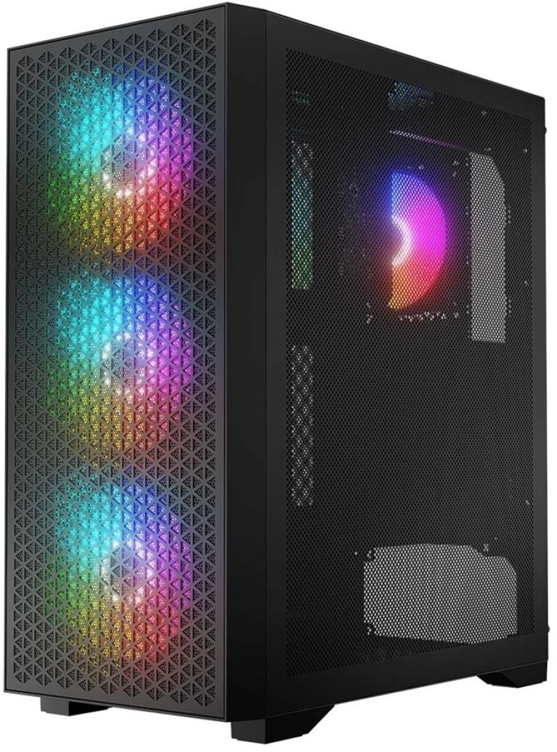 Logic DART PRO ARGB MIDI USB-C PC Case Black
