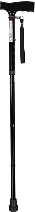Folding walking stick ACTIONMED black