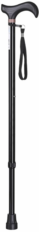 Adjustable walking stick ACTIONMED black