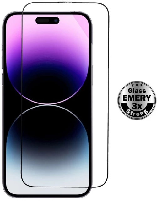 POWERTECH tempered glass Emery 5D TGC-0758 για iPhone 15 Pro, full glue