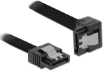 POWERTECH καλώδιο SATA III CAB-W050, γωνιακό, 6 Gb/s, 0.50m, μαύρο