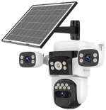 VSTARCAM smart ηλιακή κάμερα BG621SR, triple lens, 2MP, 4G, SD, PTZ, IP66