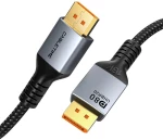 CABLETIME καλώδιο DisplayPort 2.1 CT-DP16K, VESA Certified, 16K/60Hz, 80 Gbps, 2m, μαύρο