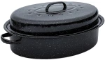 Estia 01-9052 Γάστρα Οβάλ από Αλουμίνιο με Σχάρα 46x32cm