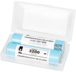 LG μπαταρία 18650 li-ion 3200mAh 10A (2 τμχ) (DM-85-599)