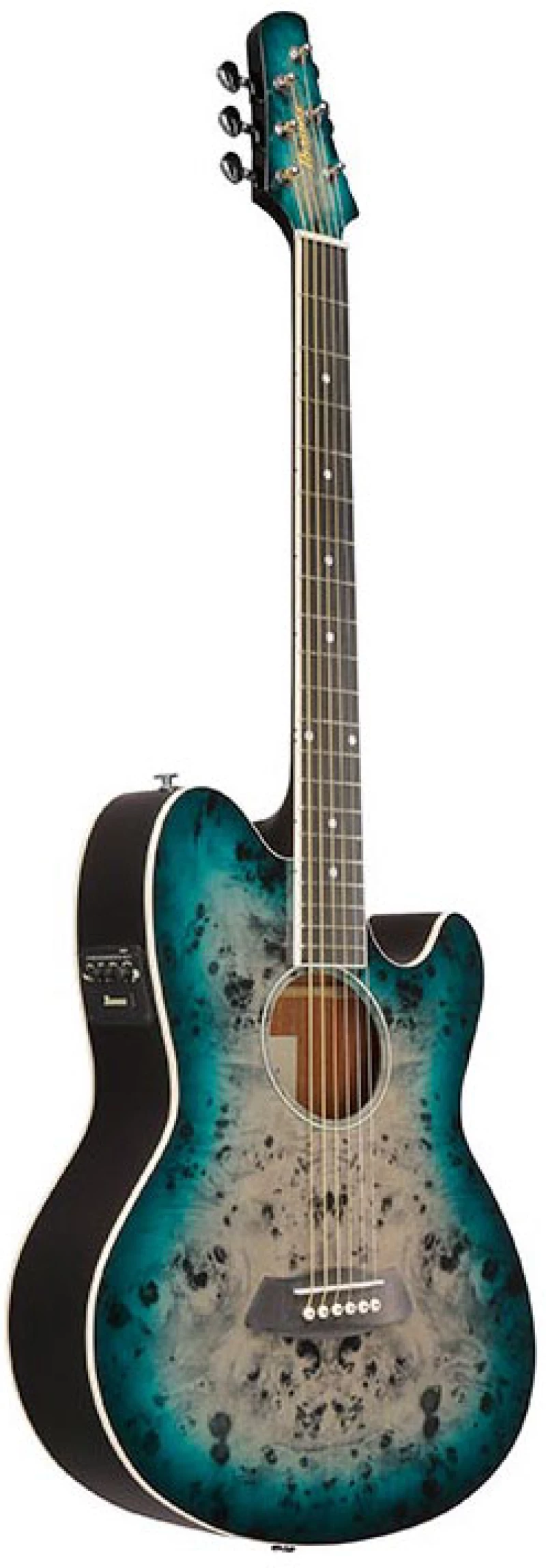 Ibanez TCY10PA CBS - Ηλεκτρακουστική κιθάρα σε Cosmic Blue Starburst