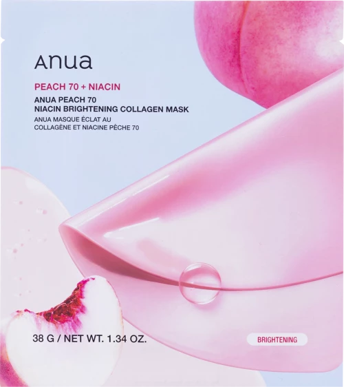 Anua Peach 70 Niacin Brightening Collagen Mask